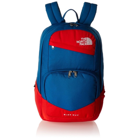 The North Face Other - The North Face wise guy laptop backpack in red & blue